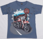 Vintage HARLEY DAVIDSON NYC Metropolis