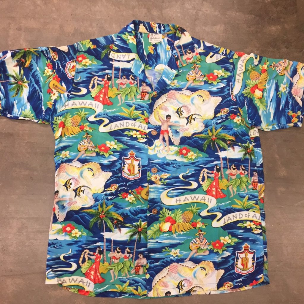 Vintage Hawaiian shirt New York city