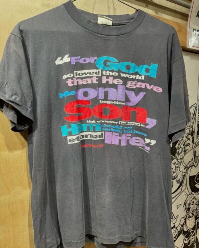 Jesus T-Shirts available at Metropolis Vintage